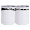 10 oz. White Stainless Steel Short Tumbler Thumbnail