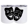10 oz. White Stainless Steel Short Tumbler Thumbnail