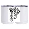 10 oz. White Stainless Steel Short Tumbler Thumbnail