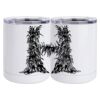10 oz. White Stainless Steel Short Tumbler Thumbnail