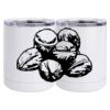 10 oz. White Stainless Steel Short Tumbler Thumbnail