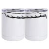 10 oz. White Stainless Steel Short Tumbler Thumbnail