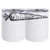 10 oz. White Stainless Steel Short Tumbler Thumbnail