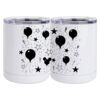 10 oz. White Stainless Steel Short Tumbler Thumbnail