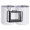 10 oz. White Stainless Steel Short Tumbler Thumbnail