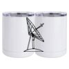 10 oz. White Stainless Steel Short Tumbler Thumbnail