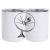 10 oz. White Stainless Steel Short Tumbler Thumbnail