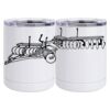 10 oz. White Stainless Steel Short Tumbler Thumbnail