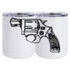 10 oz. White Stainless Steel Short Tumbler Thumbnail