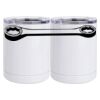 10 oz. White Stainless Steel Short Tumbler Thumbnail