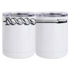 10 oz. White Stainless Steel Short Tumbler Thumbnail