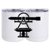 10 oz. White Stainless Steel Short Tumbler Thumbnail