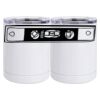 10 oz. White Stainless Steel Short Tumbler Thumbnail
