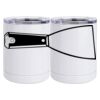 10 oz. White Stainless Steel Short Tumbler Thumbnail