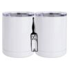 10 oz. White Stainless Steel Short Tumbler Thumbnail
