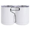 10 oz. White Stainless Steel Short Tumbler Thumbnail