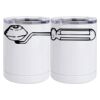10 oz. White Stainless Steel Short Tumbler Thumbnail