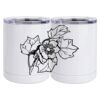 10 oz. White Stainless Steel Short Tumbler Thumbnail