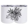 10 oz. White Stainless Steel Short Tumbler Thumbnail