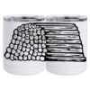 10 oz. White Stainless Steel Short Tumbler Thumbnail