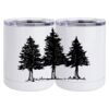 10 oz. White Stainless Steel Short Tumbler Thumbnail