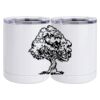 10 oz. White Stainless Steel Short Tumbler Thumbnail