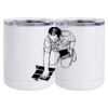 10 oz. White Stainless Steel Short Tumbler Thumbnail