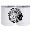10 oz. White Stainless Steel Short Tumbler Thumbnail