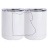 10 oz. White Stainless Steel Short Tumbler Thumbnail