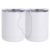10 oz. White Stainless Steel Short Tumbler Thumbnail
