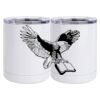 10 oz. White Stainless Steel Short Tumbler Thumbnail