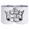 10 oz. White Stainless Steel Short Tumbler Thumbnail