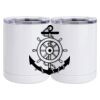 10 oz. White Stainless Steel Short Tumbler Thumbnail