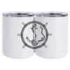 10 oz. White Stainless Steel Short Tumbler Thumbnail