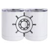 10 oz. White Stainless Steel Short Tumbler Thumbnail