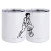 10 oz. White Stainless Steel Short Tumbler Thumbnail