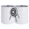 10 oz. White Stainless Steel Short Tumbler Thumbnail