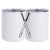 10 oz. White Stainless Steel Short Tumbler Thumbnail