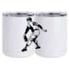 10 oz. White Stainless Steel Short Tumbler Thumbnail