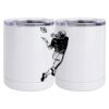 10 oz. White Stainless Steel Short Tumbler Thumbnail