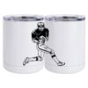 10 oz. White Stainless Steel Short Tumbler Thumbnail
