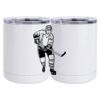 10 oz. White Stainless Steel Short Tumbler Thumbnail