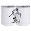 10 oz. White Stainless Steel Short Tumbler Thumbnail