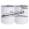 10 oz. White Stainless Steel Short Tumbler Thumbnail