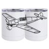 10 oz. White Stainless Steel Short Tumbler Thumbnail