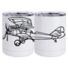 10 oz. White Stainless Steel Short Tumbler Thumbnail