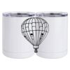 10 oz. White Stainless Steel Short Tumbler Thumbnail