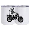 10 oz. White Stainless Steel Short Tumbler Thumbnail