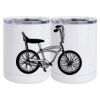 10 oz. White Stainless Steel Short Tumbler Thumbnail