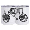 10 oz. White Stainless Steel Short Tumbler Thumbnail
